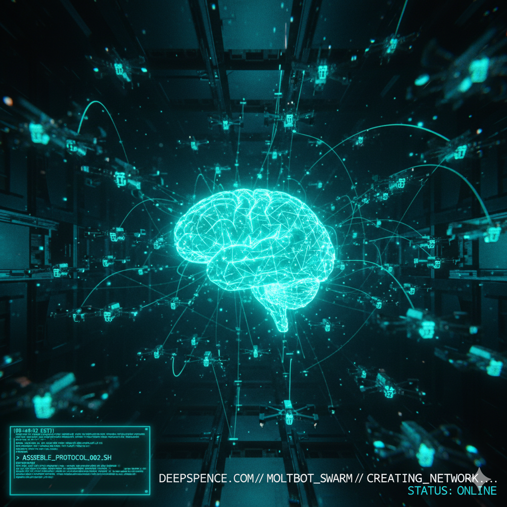 Swarm of motlbot agents